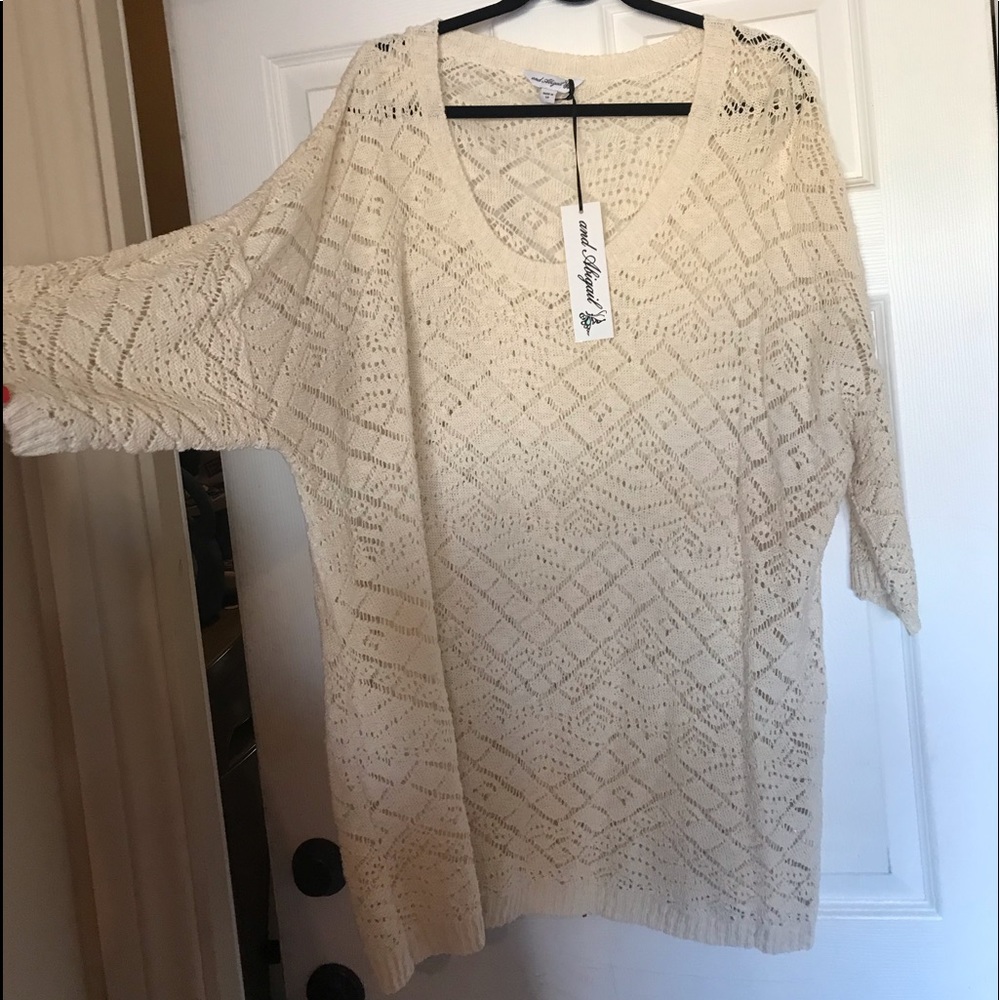 Off white sweater